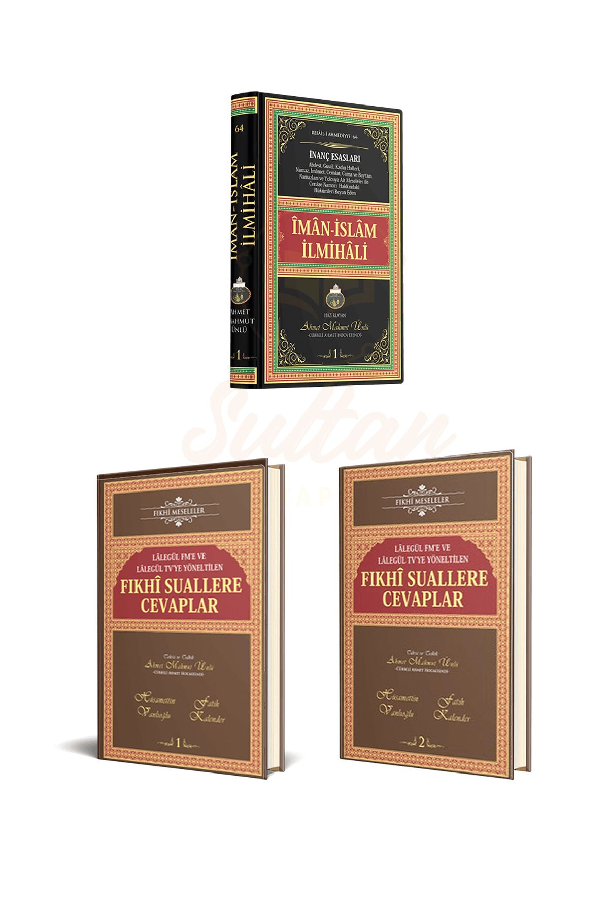 Cübbeli Ahmet Hoca Yayıncılık Fıkhı Suallere Cevaplar İman İslam İlmihali 3 Kitap Seti