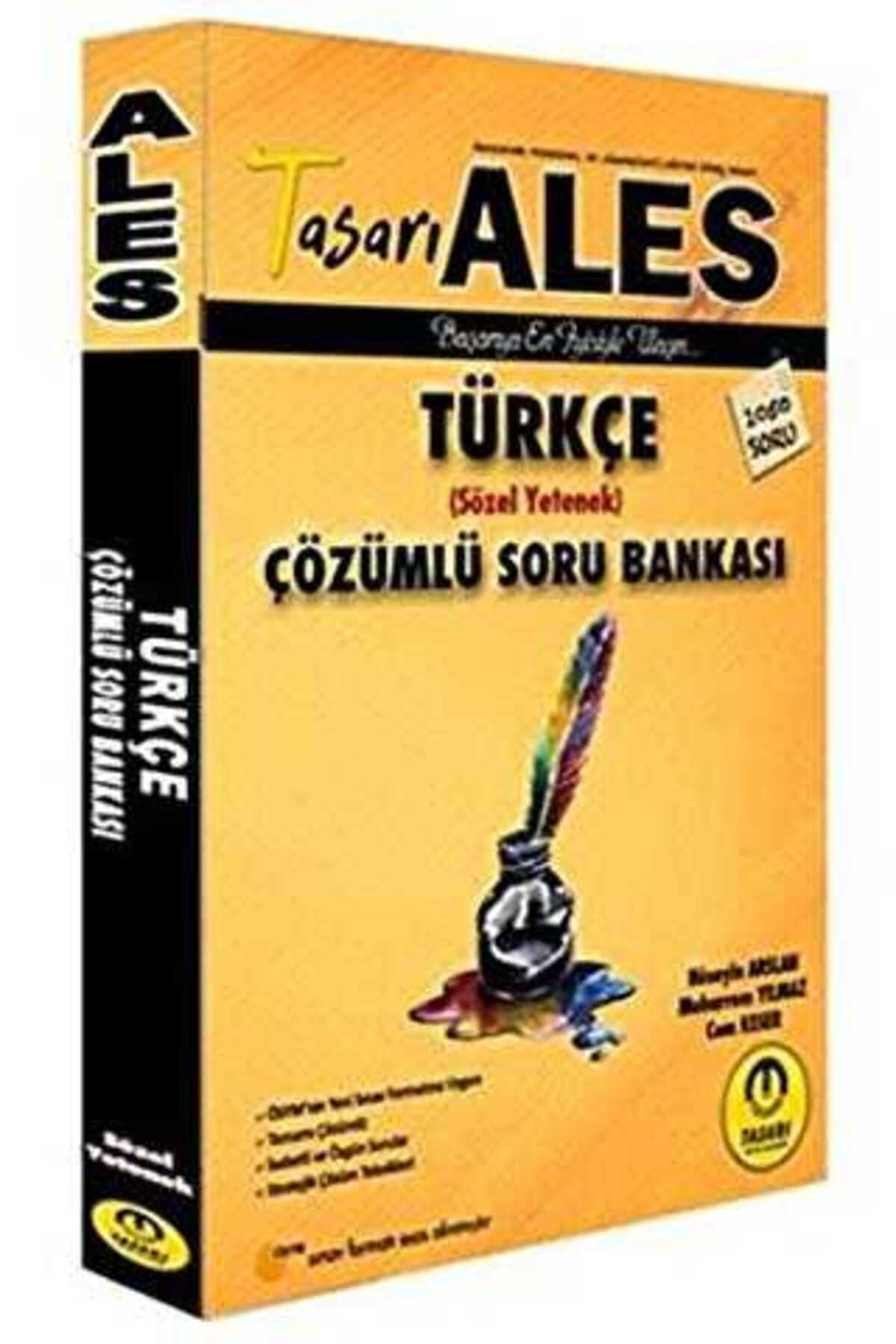 Tasarı Yayınları Tasarı Yayıncılık ALES Türkçe Sözel Yetenek Çözümlü Soru Bankası