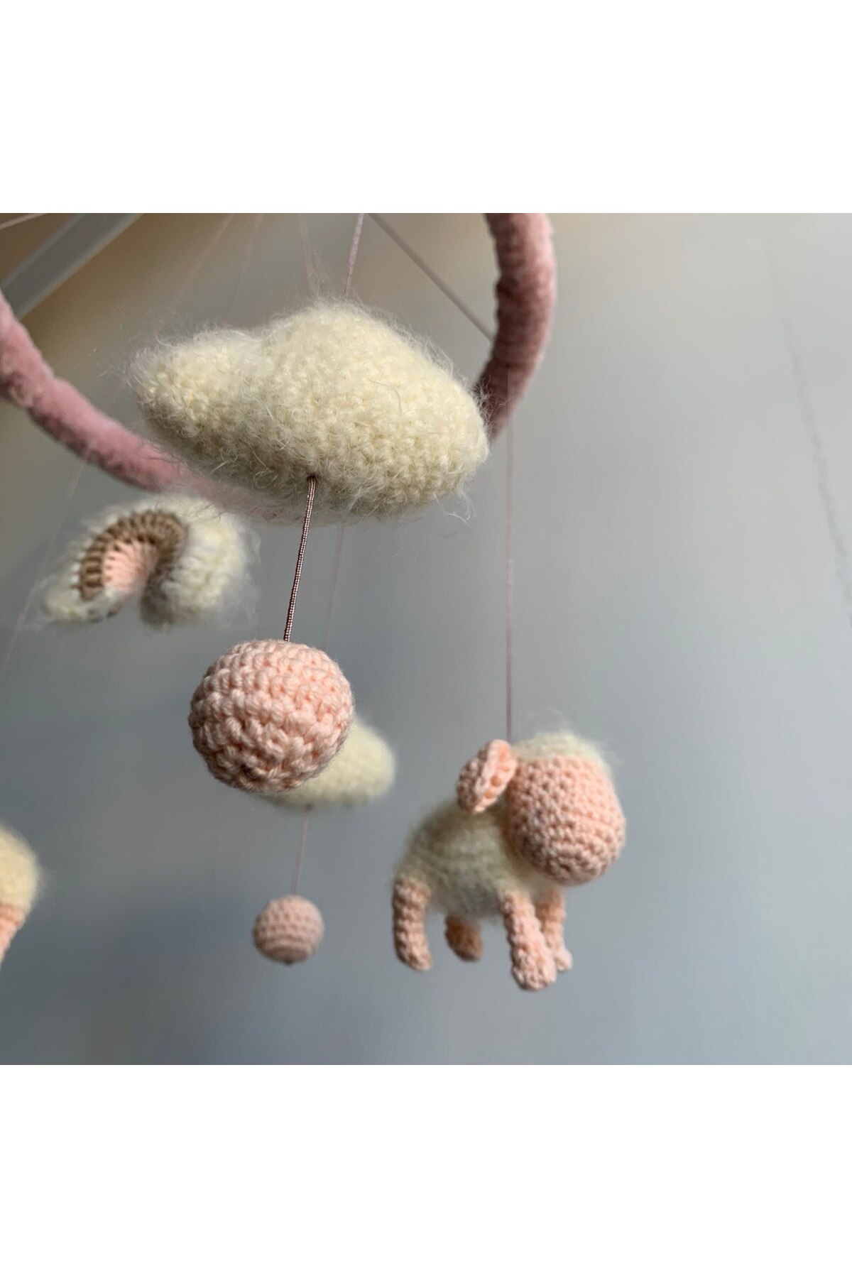 sametalworks Kuzucuklu  Organik Bebek Dönence (Tamemen el işçiliğidir.) fotoğrafı 2 (önizleme)