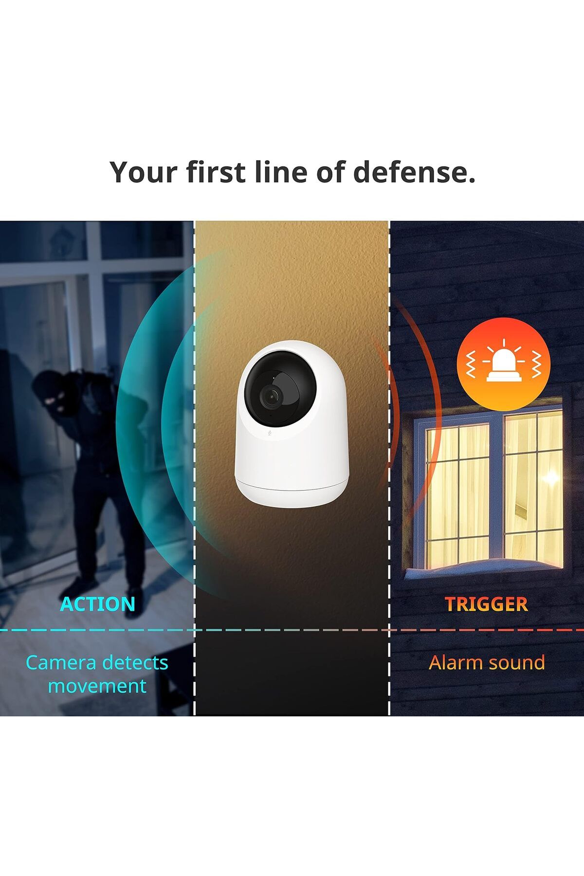 SwitchBot-Baby Monitor with Camera, Audio Two-Way Talk, Pan/Tilt Cam 2K Ultra HD for Home Security 7