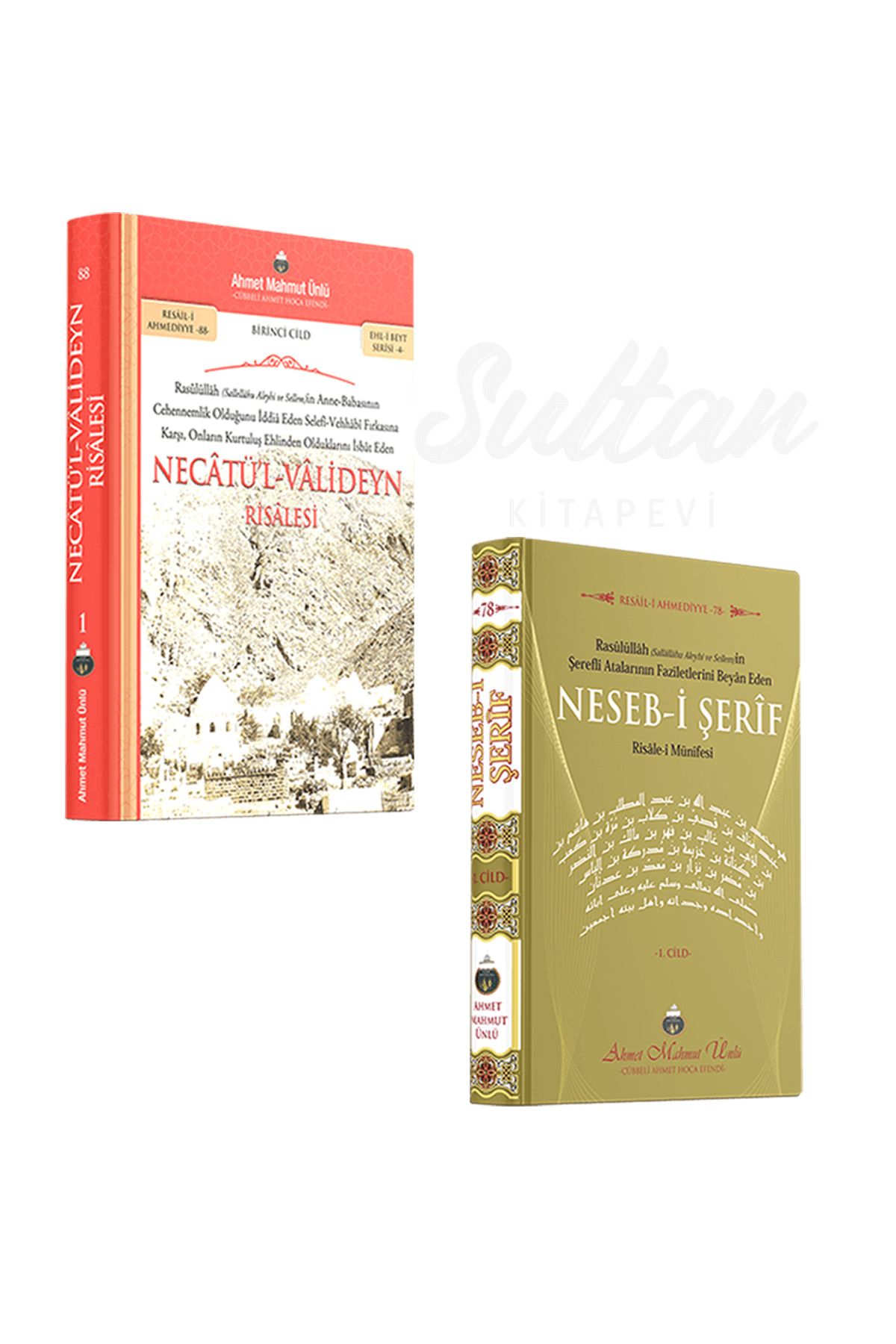 Cübbeli Ahmet Hoca Yayıncılık Nesebi Şerif Risalei Necatül Valideyn Risalesi 2 kitap set