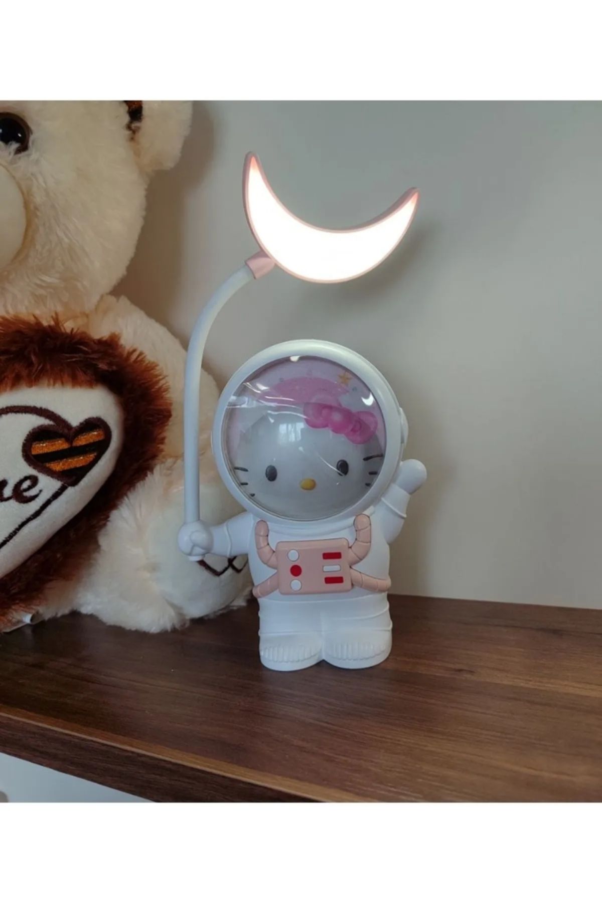 Honney Boutique Astronot Model Sanrio Karakterli Masa Lambası Gece Lambası