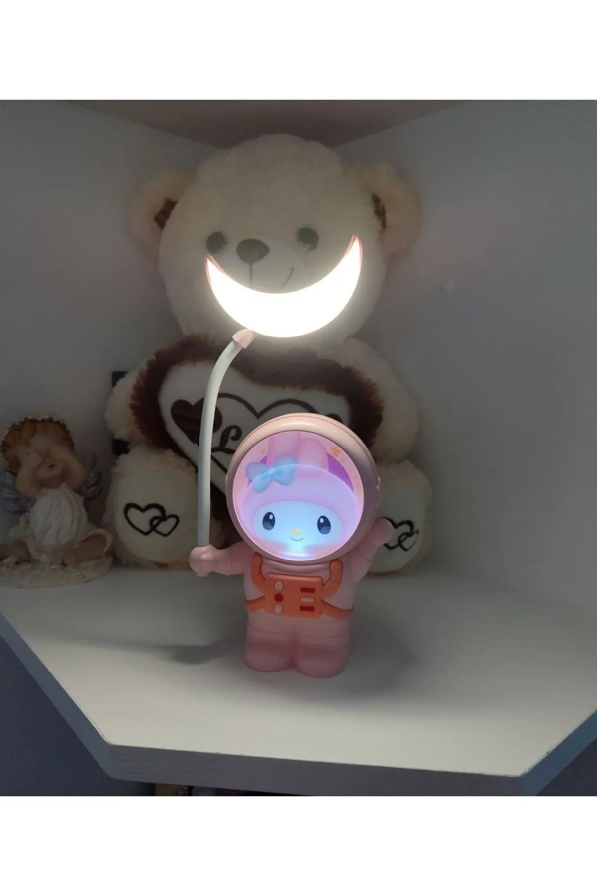 Honney Boutique Astronot Model Sanrio Karakterli Masa Lambası Gece Lambası