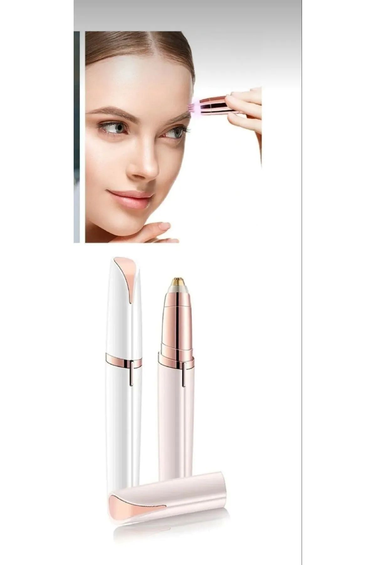 Yüz Epilasyon Cihazı - Flawless Yüz Tüy Temizleyici Pilli Epilasyon Aleti — epilatörrrr-1 — تصویر 4 از 8