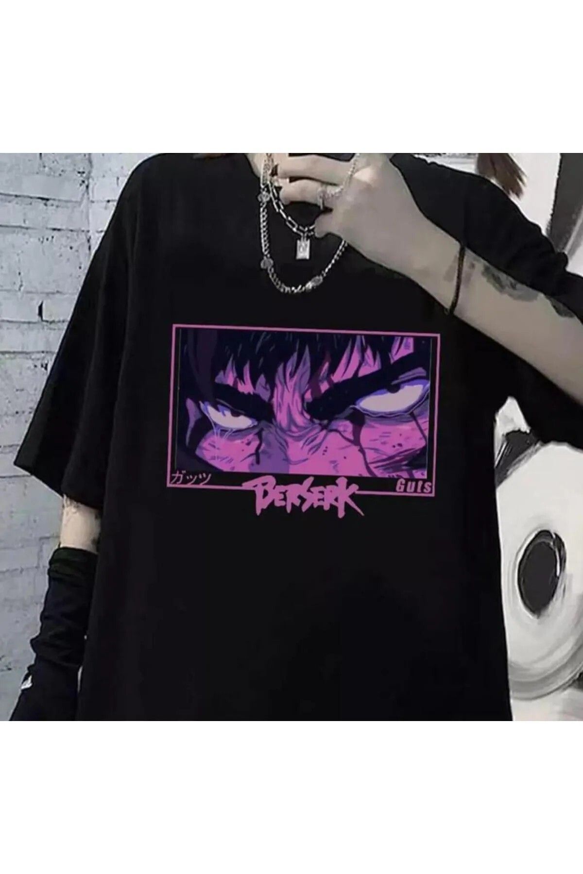 DEEFWEAR Berserk Anime Oversize Unisex Tişört