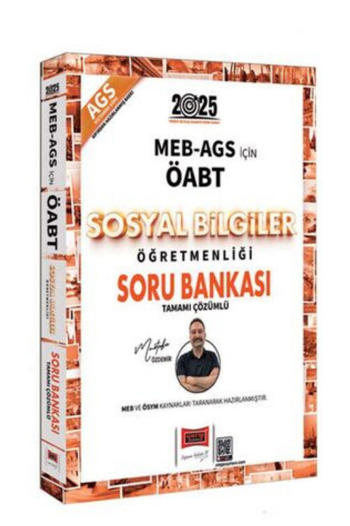 Yargı Yayınları 2025 MEB-AGS ÖABT Sosyal Bilgiler Öğretmenliği Tamamı Çözümlü Soru Bankası-Mustafa Özdemir