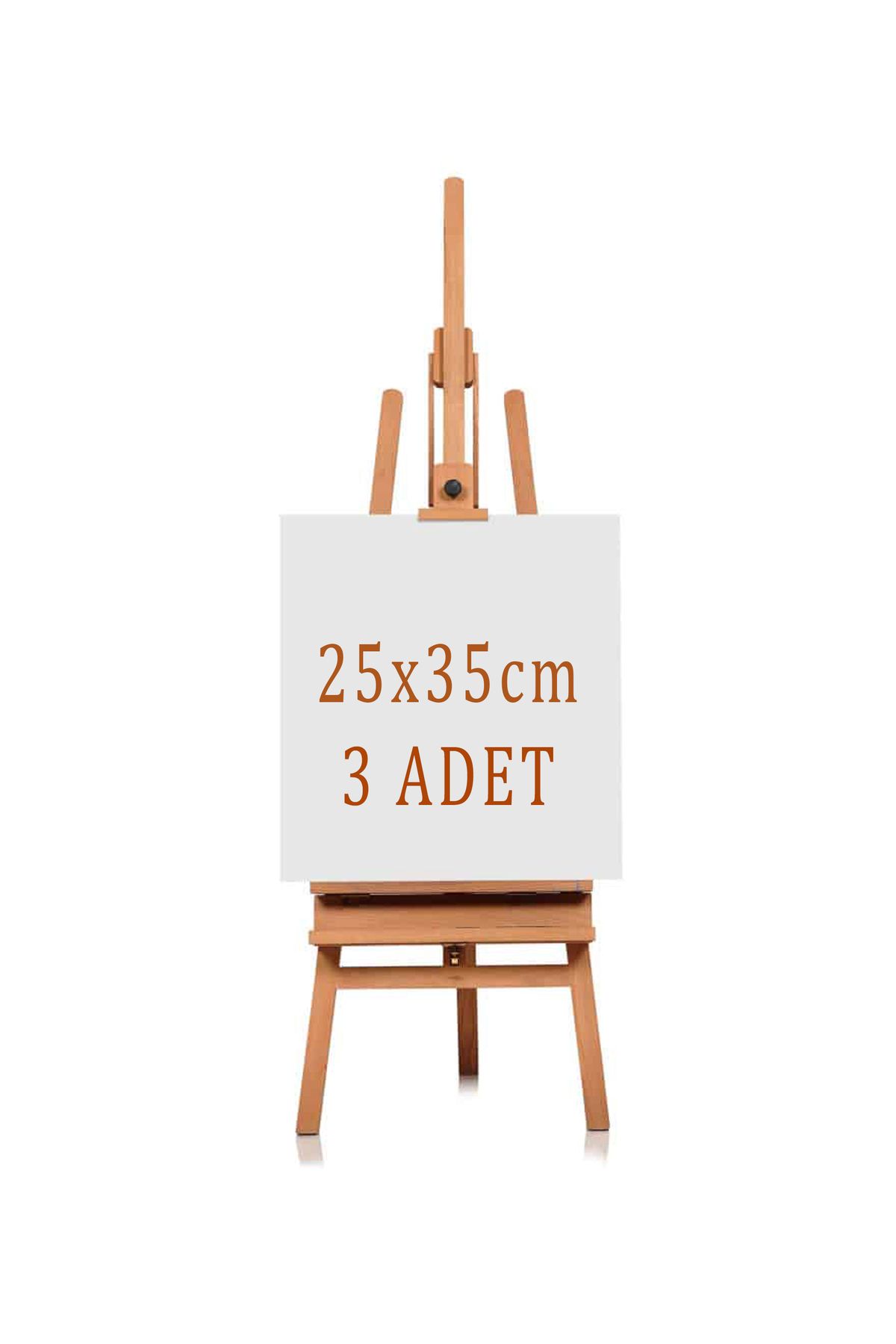 Sebenta 25x35cm Tuval (3 Adet) Arkadan Zımbalı Profesyonel Öğrenci