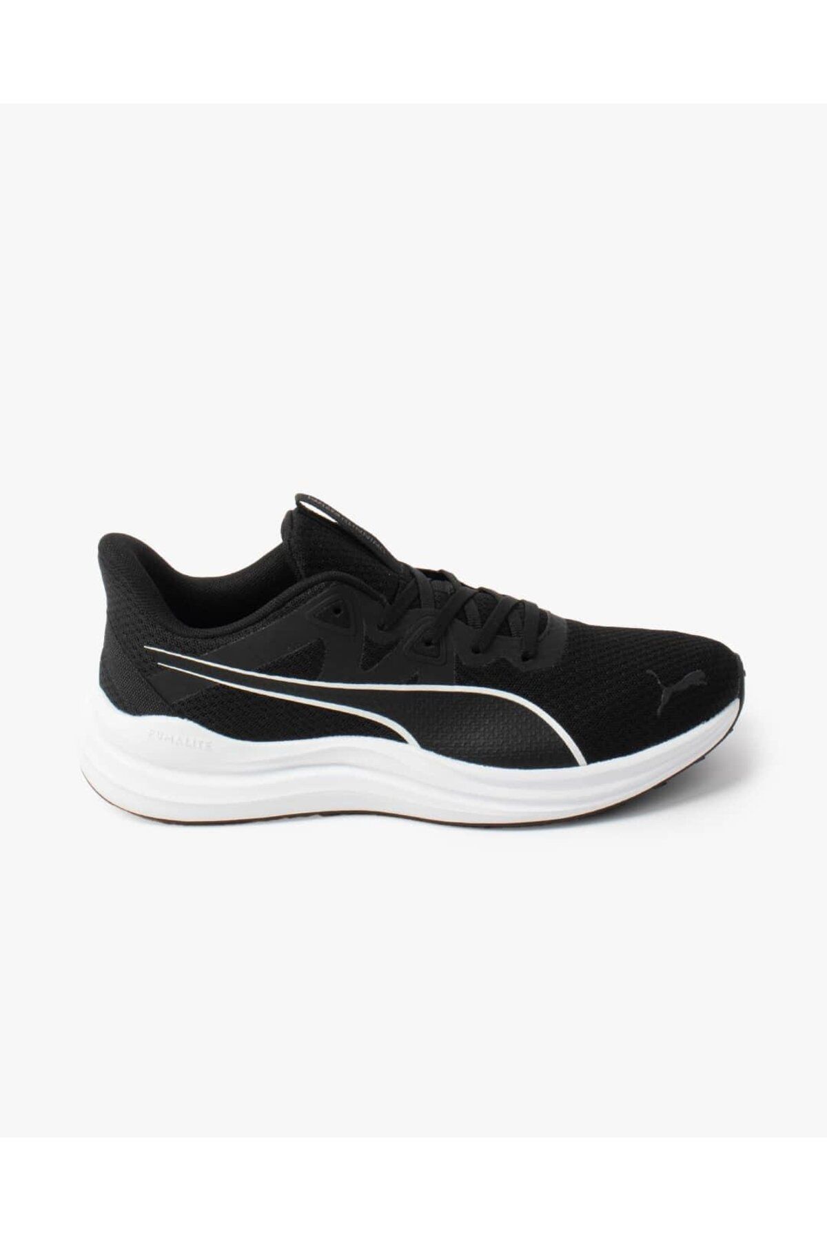 Puma 378768 01 Reflect Lite Siyah-Beyaz Erkek Spor Ayakkabı