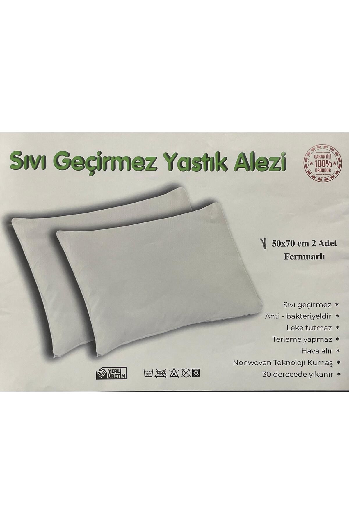 Yarençeyiz 50x70 Fermuarlı Yastık Koruyucu Alez ter ve sıvı geçirmez