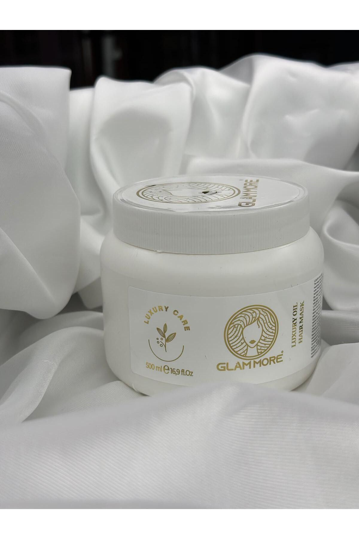 Derinlemesine Besleyici & Güçlendirici Luxury Oil Hair Mask 500 ml — glammoreoilmask500ml — تصویر 8 از 8