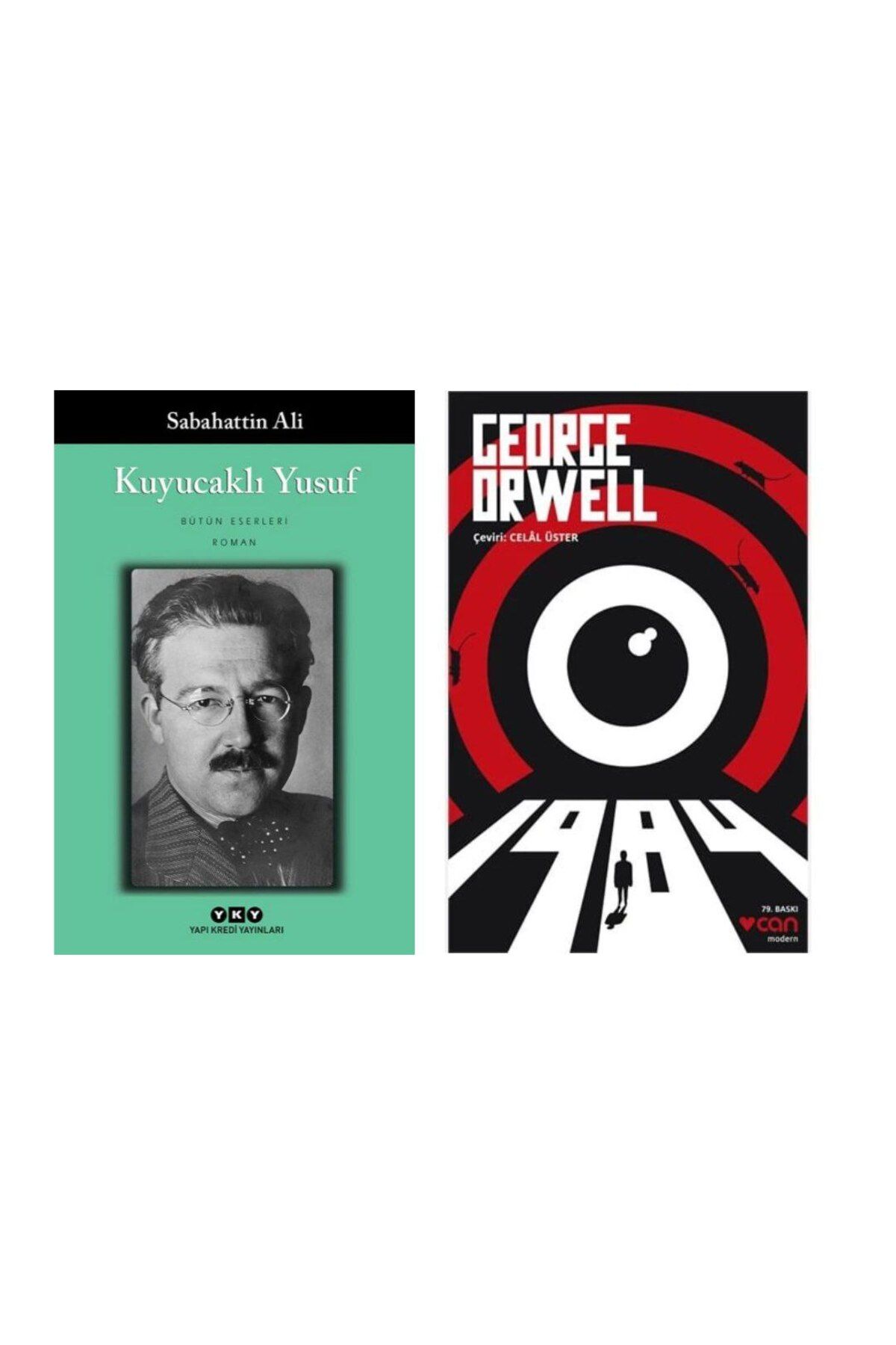 Yapı Kredi Yayınları Kuyucaklı Yusuf - Sabahattin Ali - 1984 - George Orwell