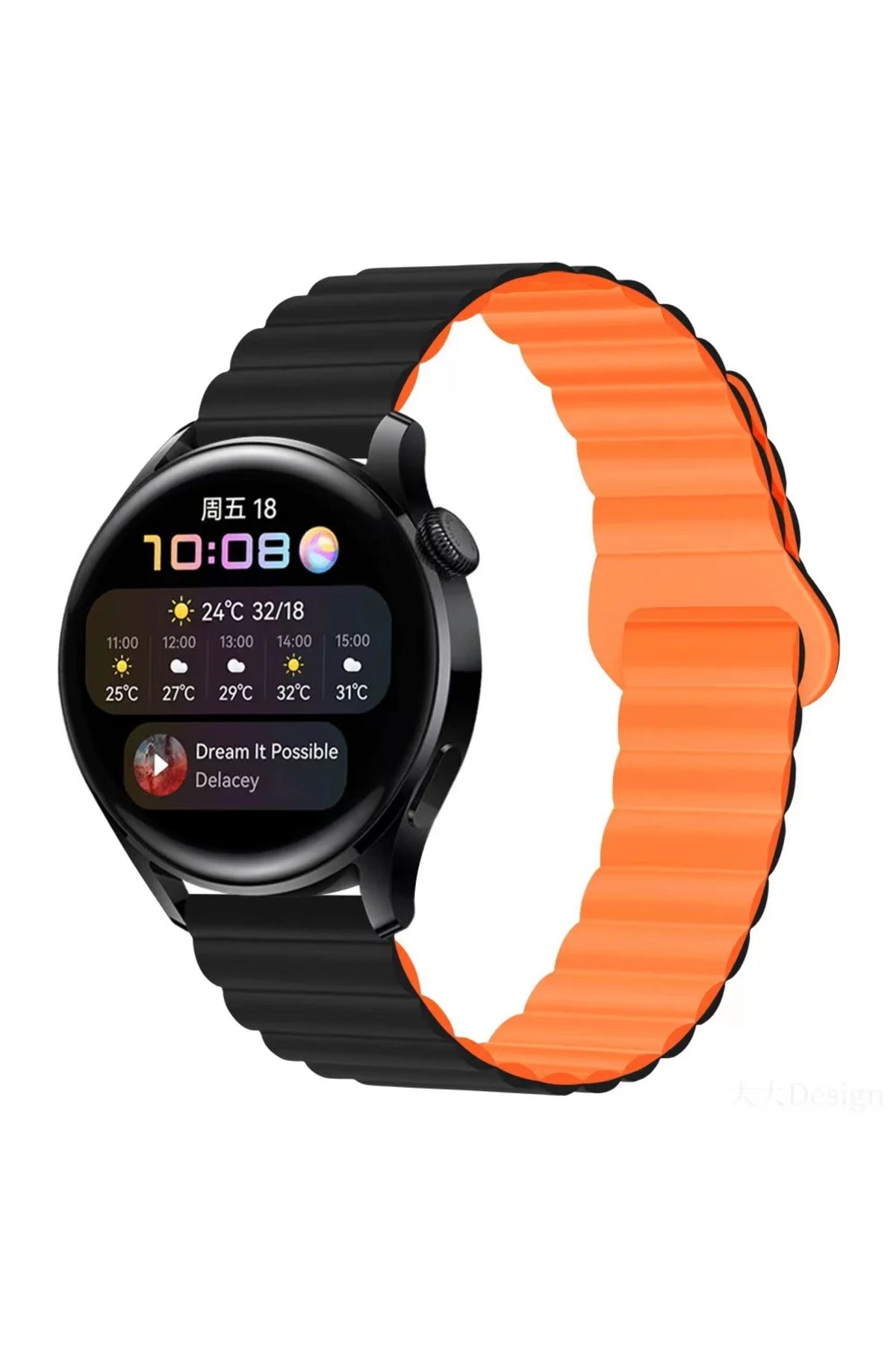 MMPSHOP Xiaomi Redmi Watch 5 Active/lite Amazfit Gtr 2e 47mm Uyumlu 22mm Manyetik Süet Dokulu Kordon