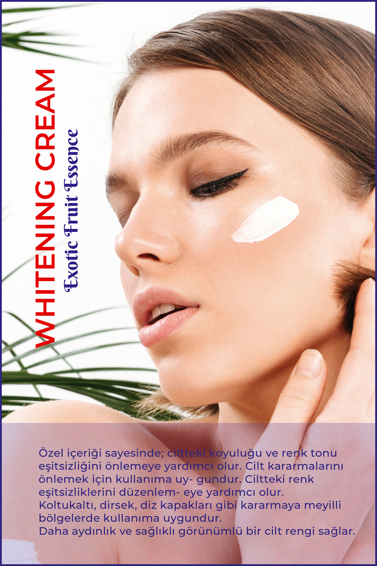 Donkey Milk Whitening Cream - Snow White Cilt Beyazlatıcı , Aydınlatıcı Leke Karşıtı 115g (KIRMIZI) — NR2025-19Kırmızı — تصویر 2 از 2