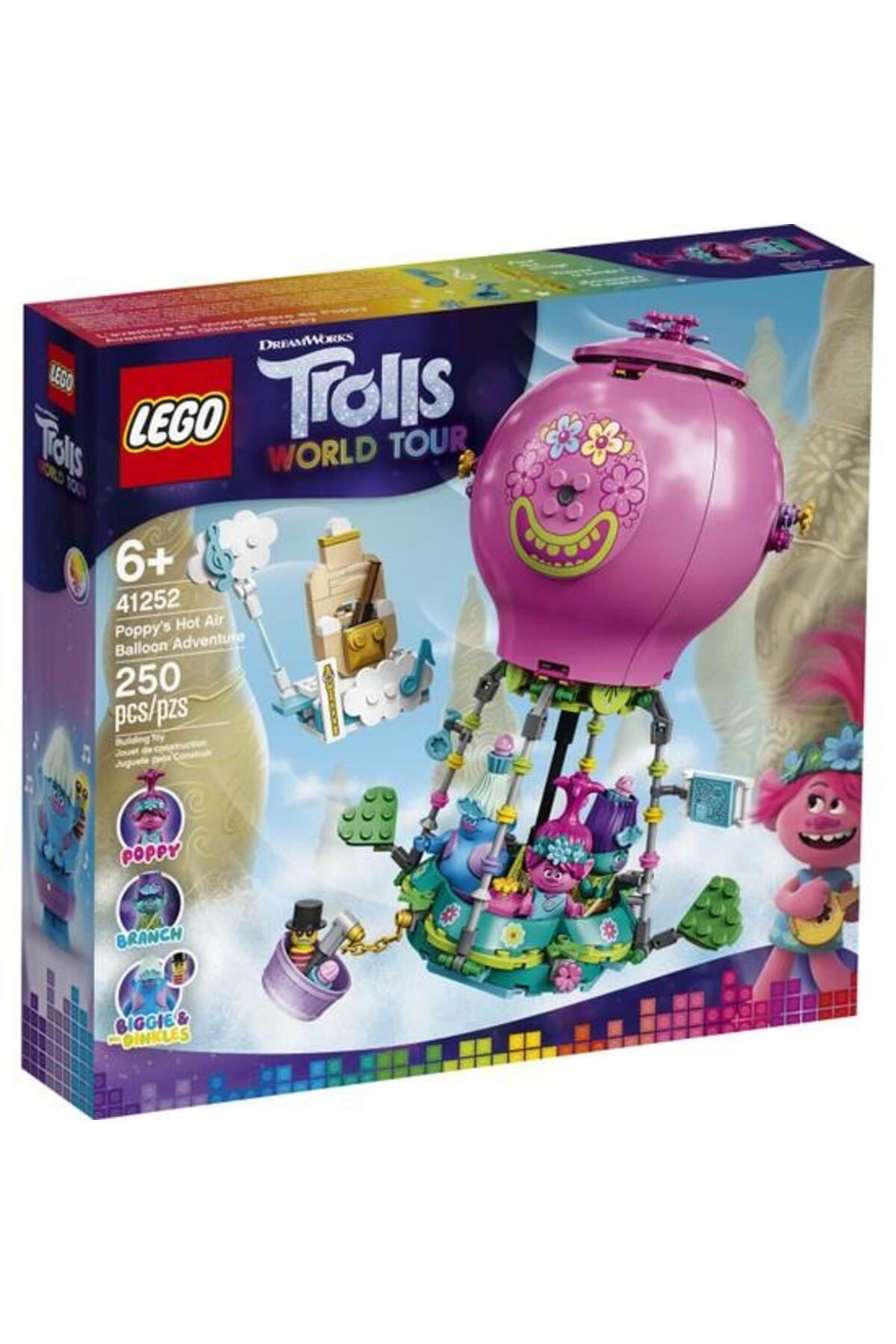 LEGO-LEGO Trolls Poppy's Hot Air Balloon Adventure 41252 2