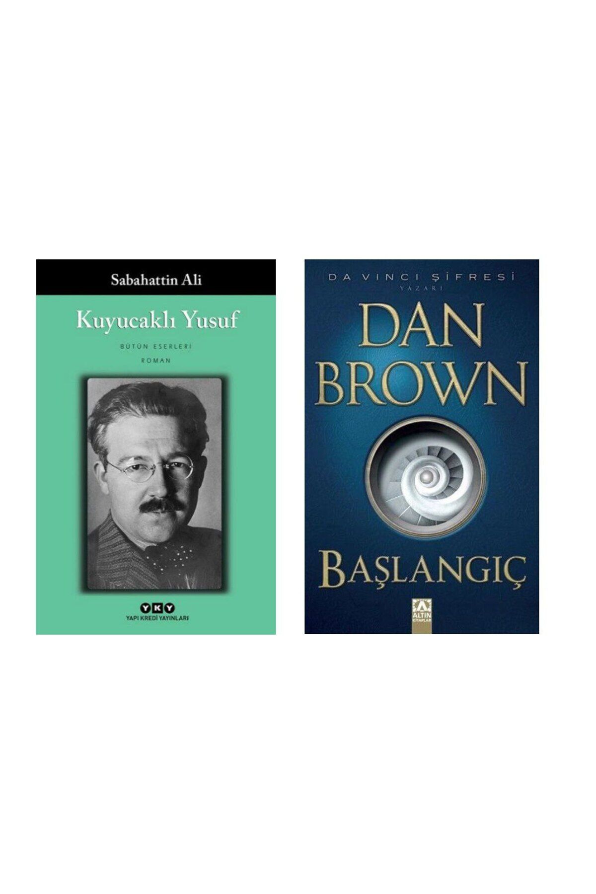 Yapı Kredi Yayınları Kuyucaklı Yusuf - Sabahattin Ali - Başlangıç - Dan Brown