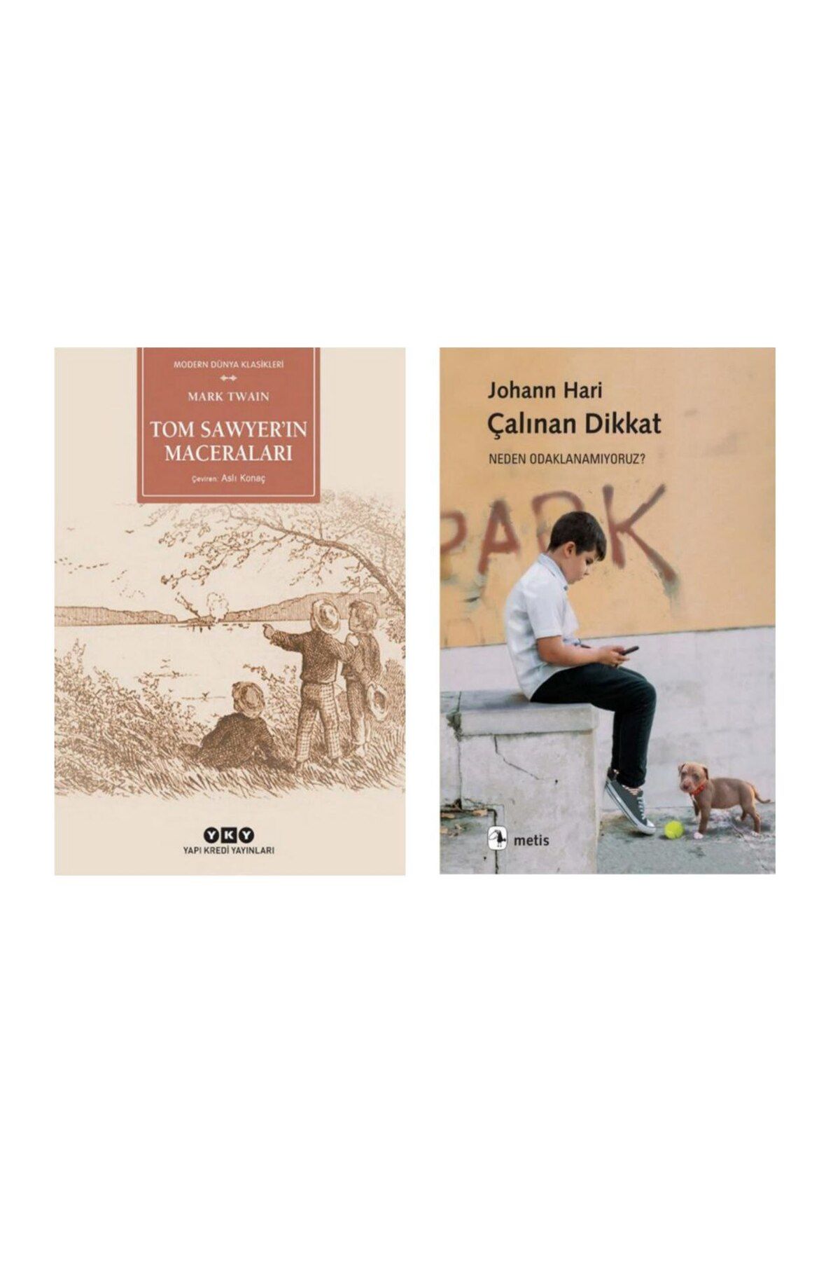 Yapı Kredi Yayınları Tom Sawyerin Maceraları-Mark Twain Çalınan Dikkat - Neden Odaklanamıyoruz? - Johann Hari