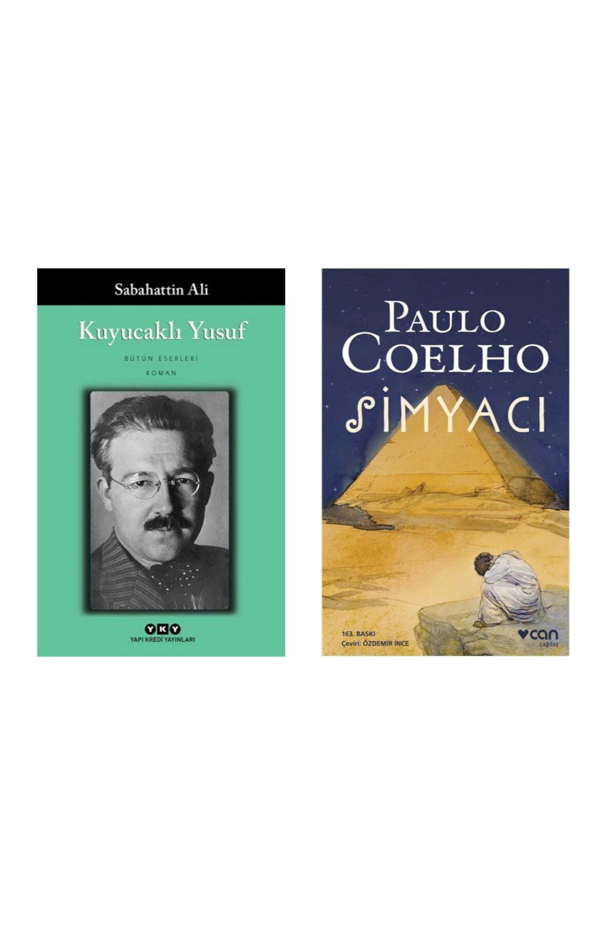 Yapı Kredi Yayınları Kuyucaklı Yusuf - Sabahattin Ali - Simyacı - Paulo Coelho