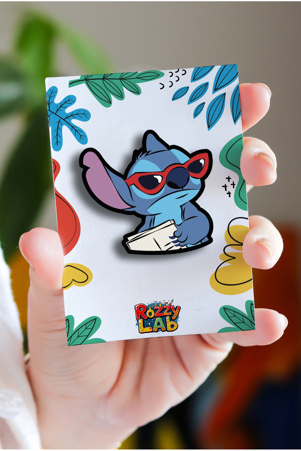 Rozzy Lab Stich - Rozet - Broş - Yaka Çanta Aksesuar - Fiyatı