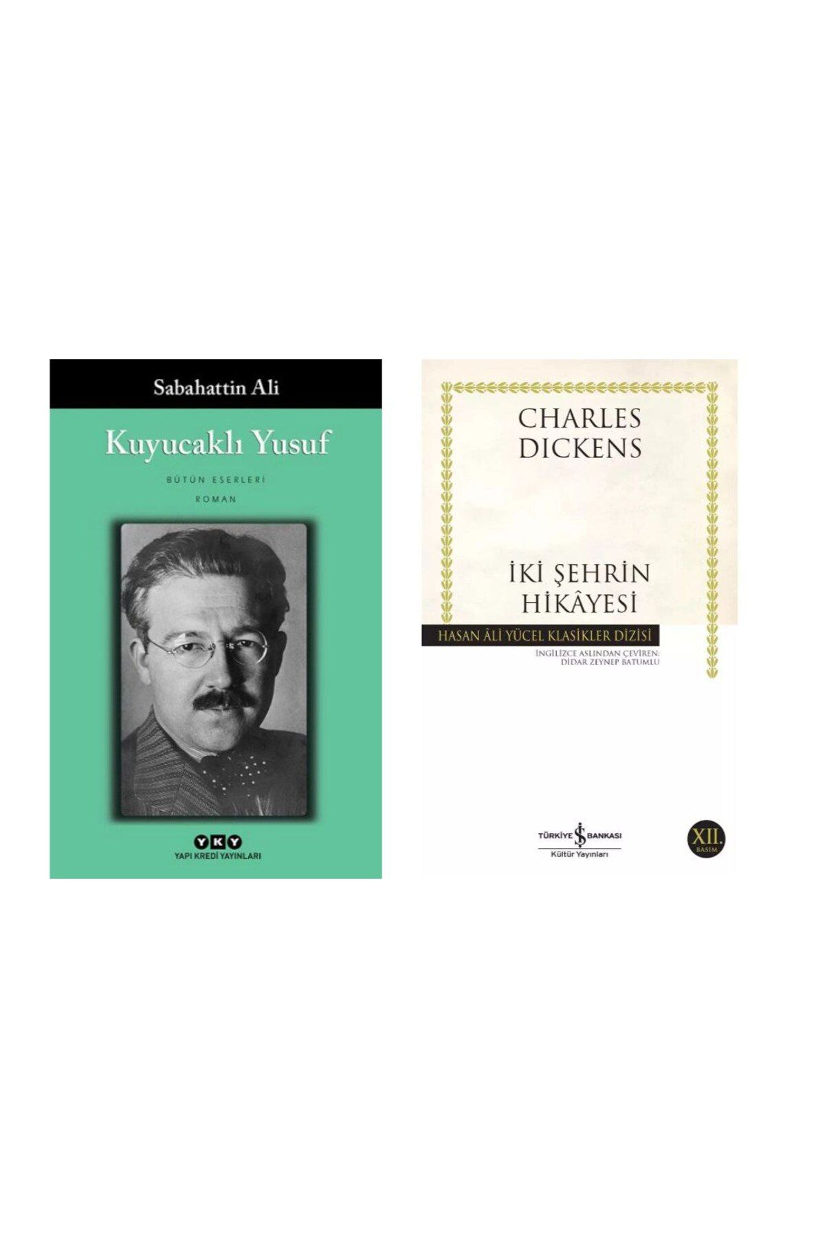 Yapı Kredi Yayınları Kuyucaklı Yusuf - Sabahattin Ali - İki Şehrin Hikayesi - Charles Dickens