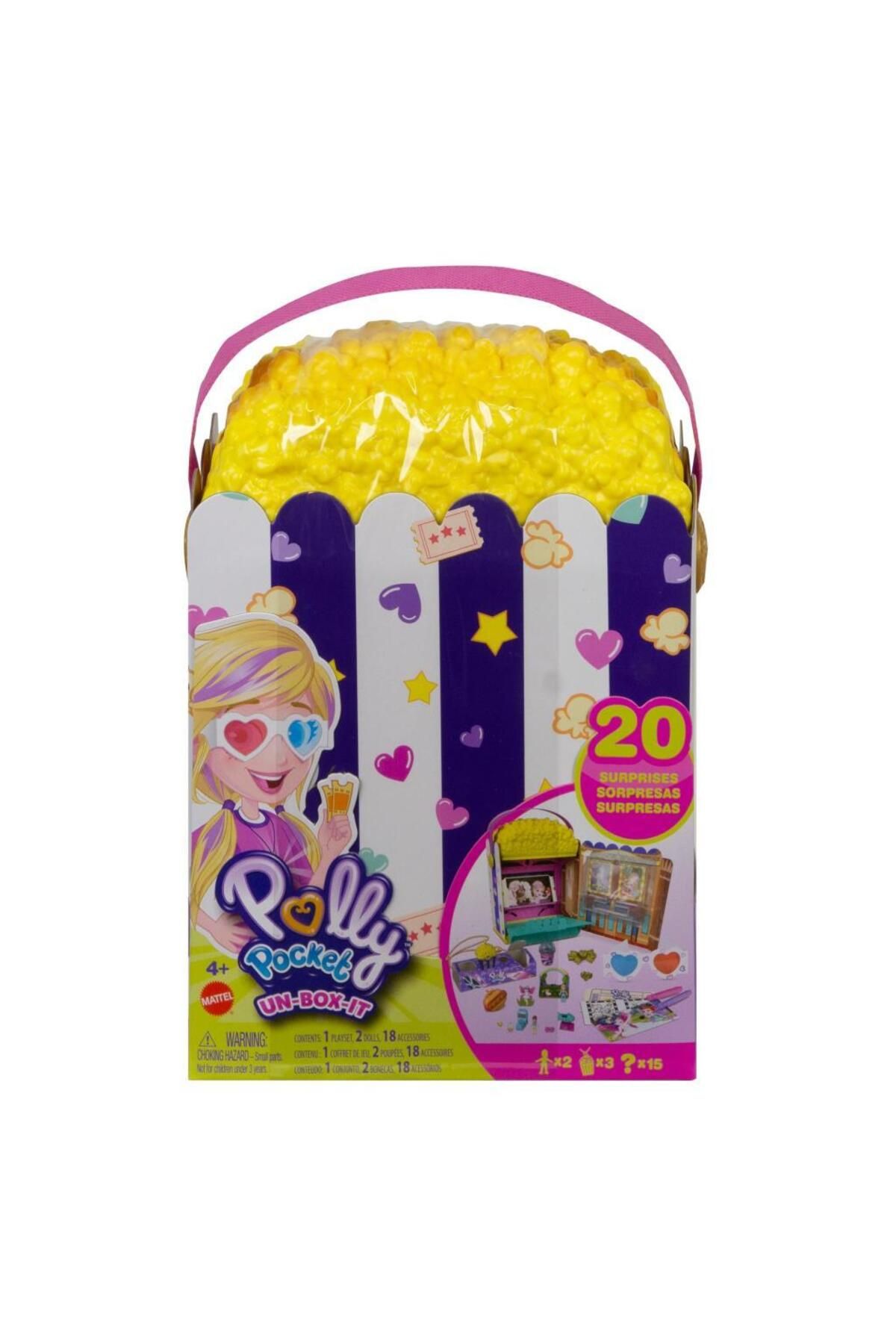 Polly Pocket-Popcorn Game Set Gvc96 3