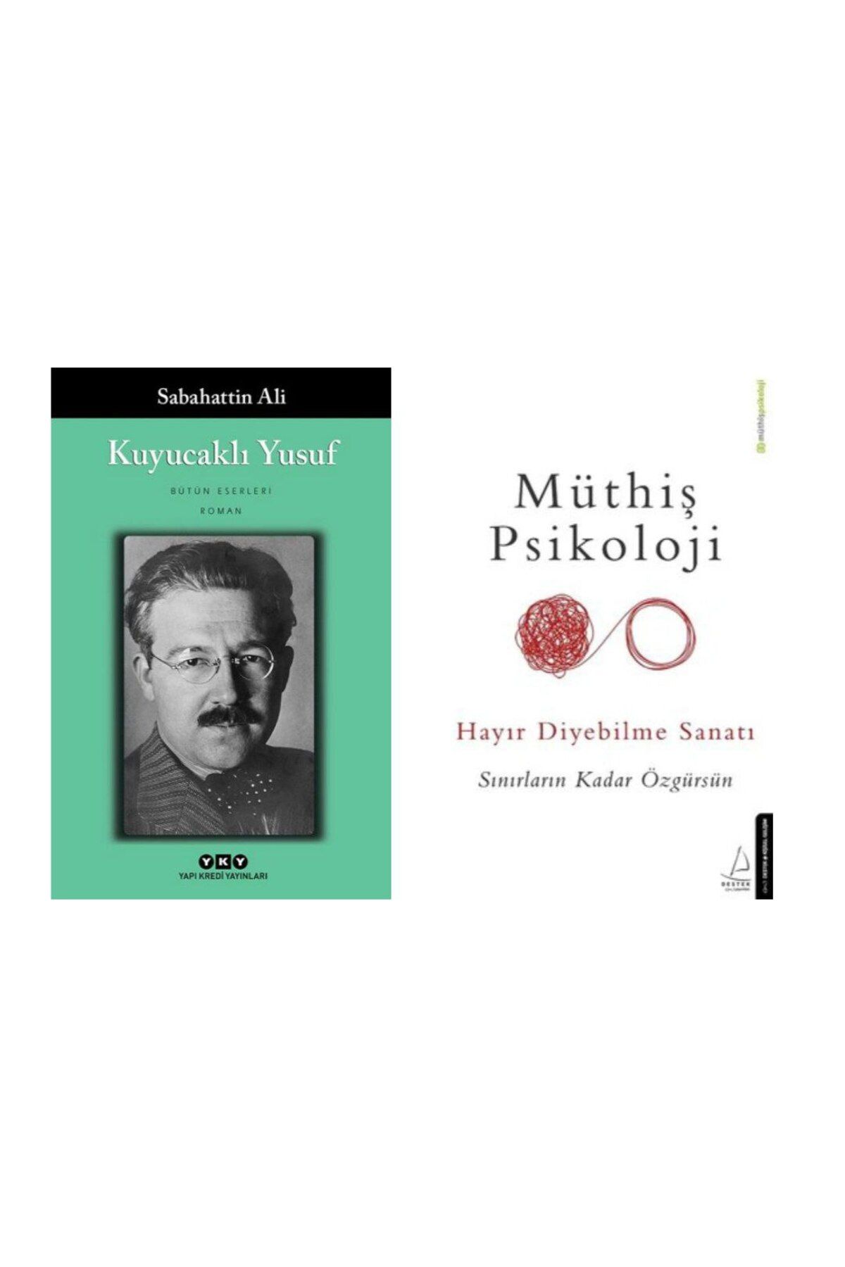 Yapı Kredi Yayınları Kuyucaklı Yusuf - Sabahattin Ali - Hayır Diyebilme Sanatı - Müthiş Psikoloji