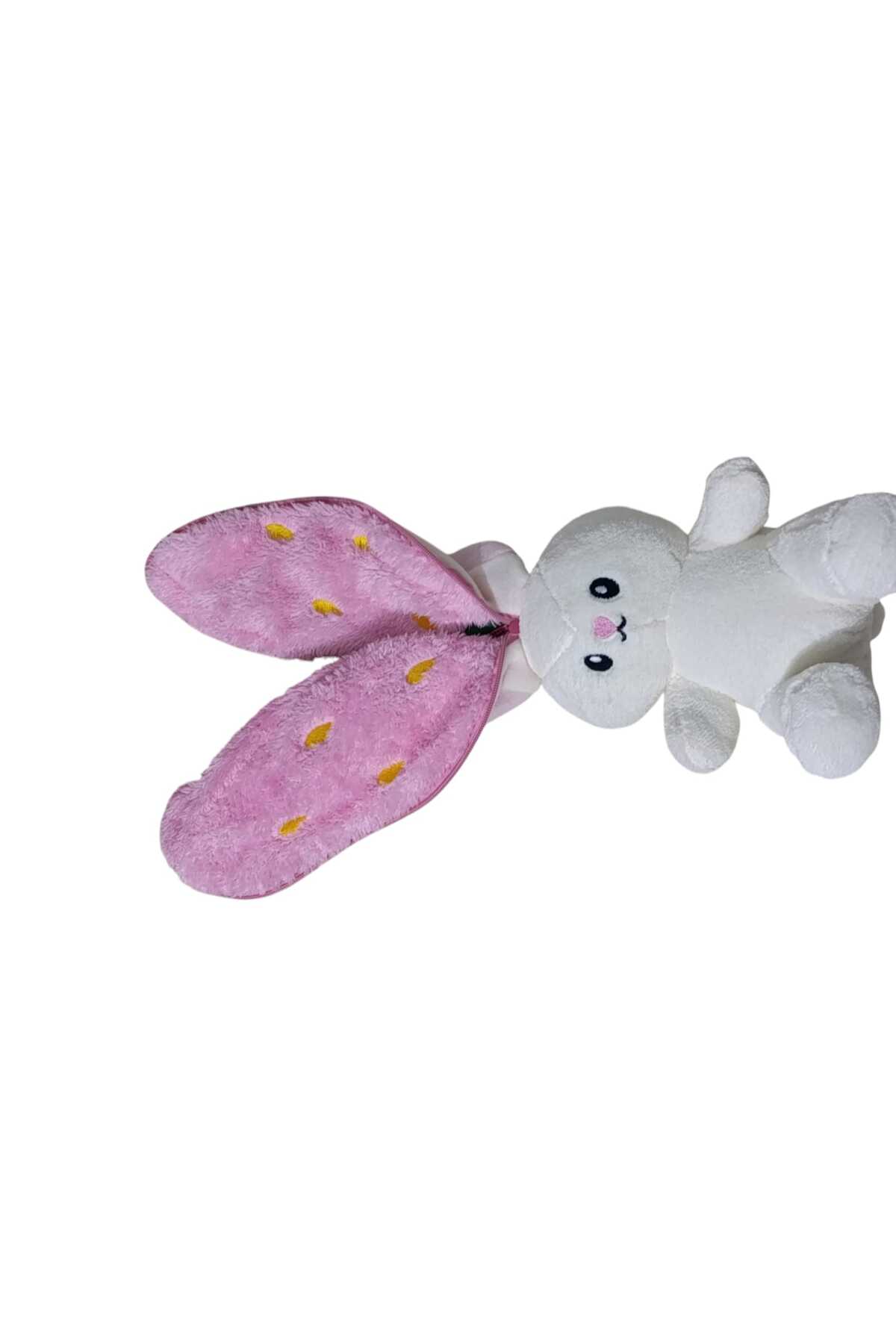 BE ACTİVE Peluş Çilek Tavşan Peluş Oyuncak Peluş Tavşan Süpriz Yumurta Sevgiliye Özel Hediye 50 Cm fotoğrafı 2 (önizleme)