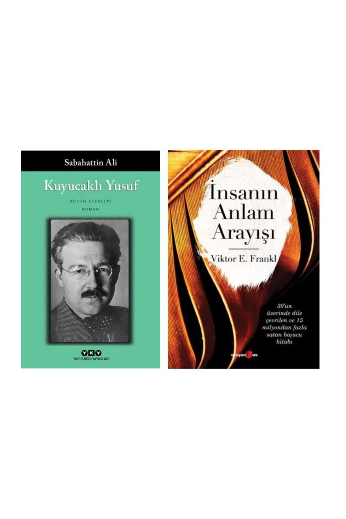 Yapı Kredi Yayınları Kuyucaklı Yusuf - Sabahattin Ali - İnsanın Anlam Arayışı - Viktor Emil Frankl