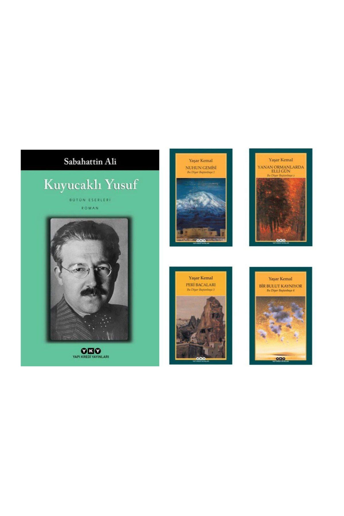Yapı Kredi Yayınları Kuyucaklı Yusuf - Sabahattin Ali - Bu Diyar Baştanbaşa - Yaşar Kemal