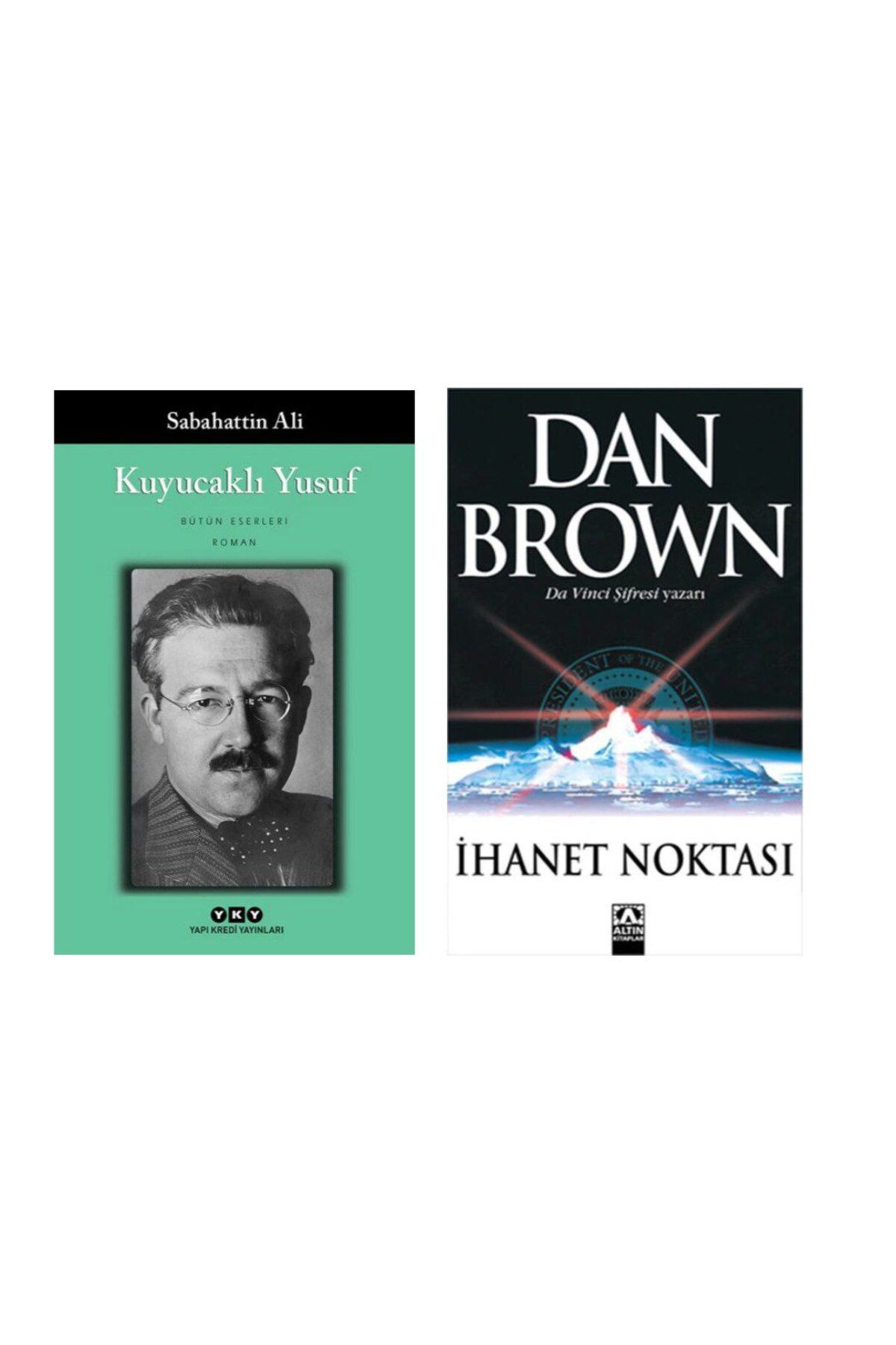 Yapı Kredi Yayınları Kuyucaklı Yusuf - Sabahattin Ali - İhanet Noktası - Dan Brown