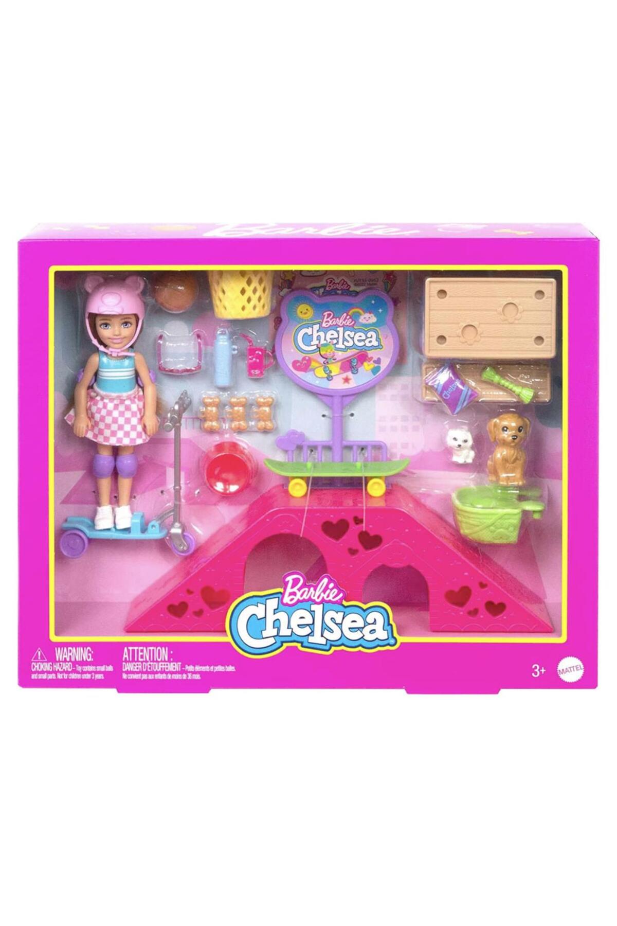 Barbie Chelsea Kaykay Parkı Hjy35 fotoğrafı 6 (önizleme)