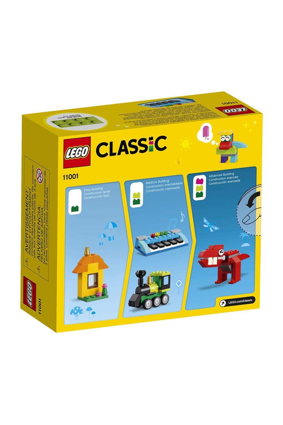 ® جعبه کلاسیک ۱۲۳ تکه قطعات و ایده‌های ساختنی (۱۱۰۰۱) – مجموعه ساختنی اسباب‌بازی کودکان