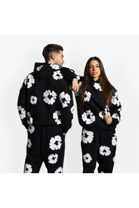 bellanova Baskılı Swetsher Eşofman Alt Üst Takımı Takim Kombin