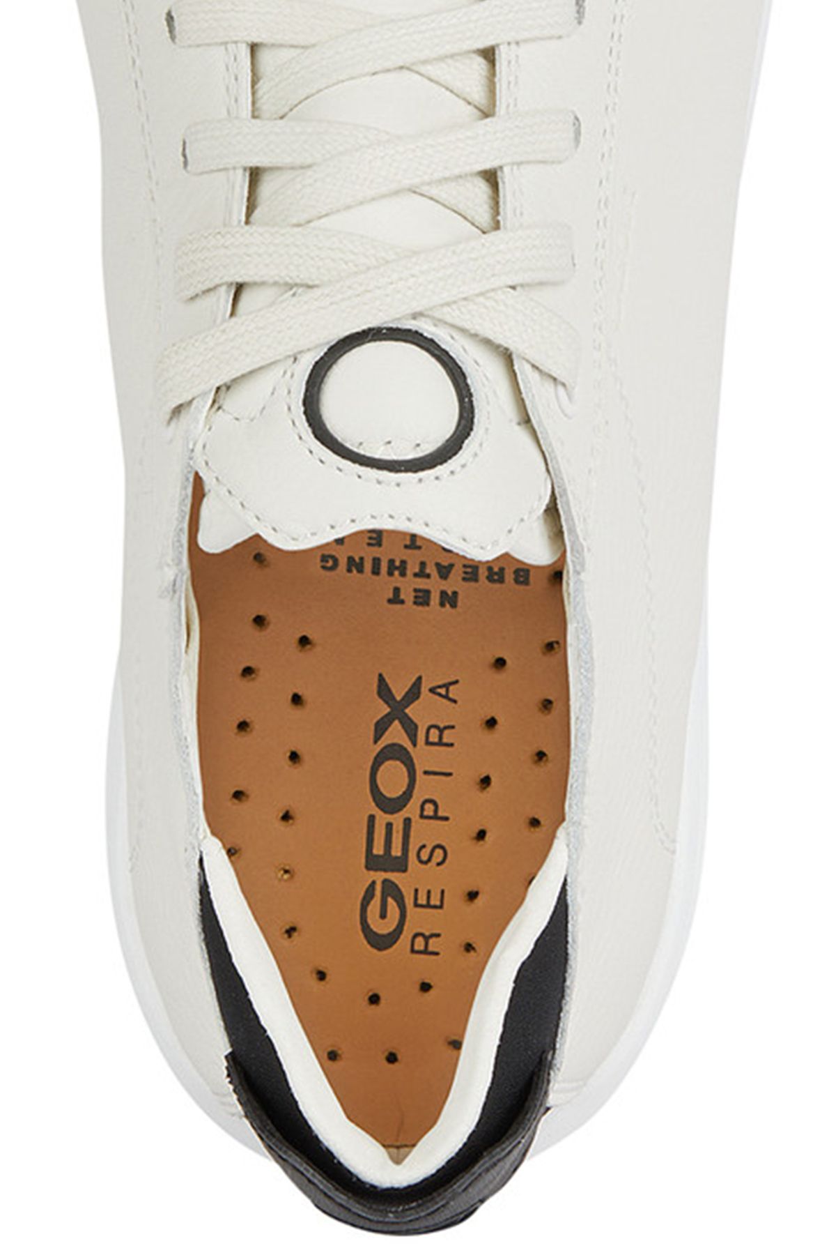 Geox-White Leather Sneakers - Tumb Lace-Up, Men, U357Fa00046C0404 8