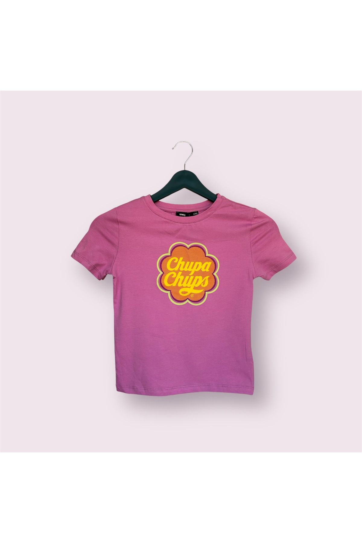 The Yin Mama Kadın Pembe Slimfit Kısa Kollu T-Shirt