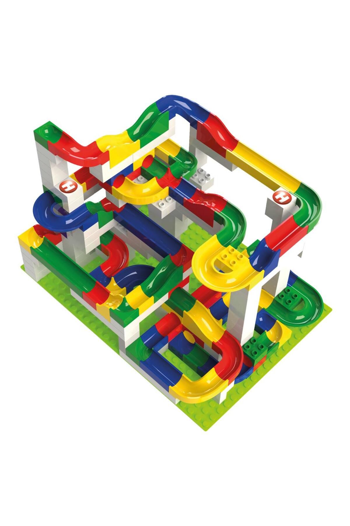 Hubelino-Marble Run Big Block Construction Set (213 PIECES)420572 4