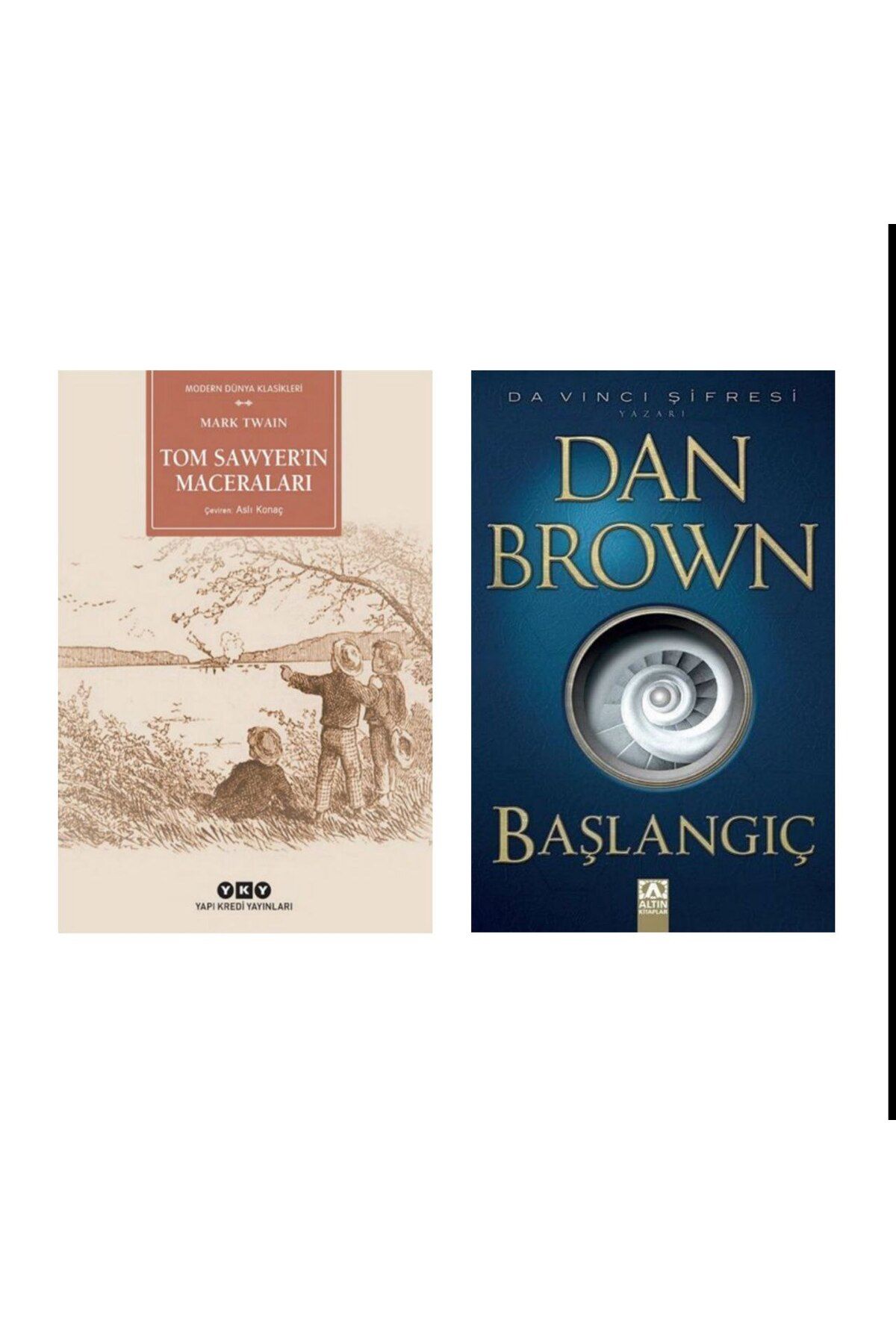 Yapı Kredi Yayınları Tom Sawyerin Maceraları-Mark Twain Başlangıç - Dan Brown