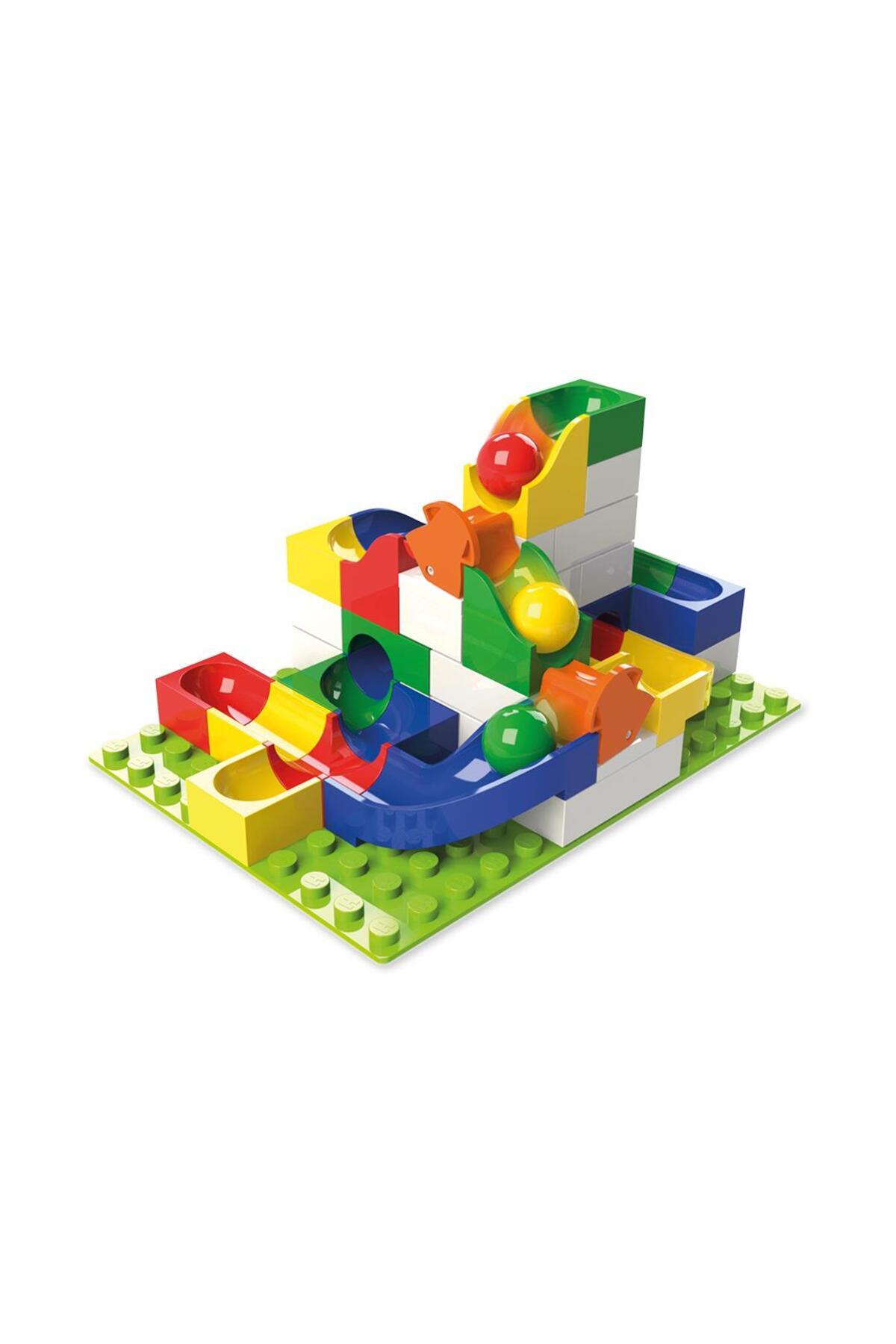 Hubelino Marble Run Dönemeç Genişletme Seti (43 Parça) 420497