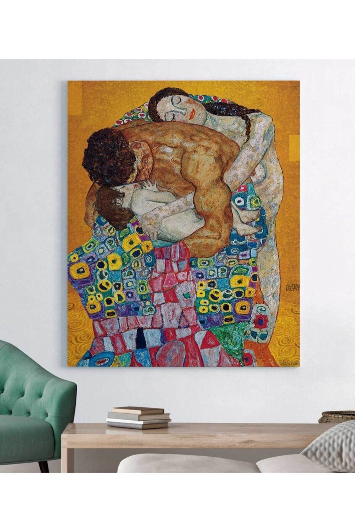 BiTablom Gustav Klimt Aile Kanvas Tablo