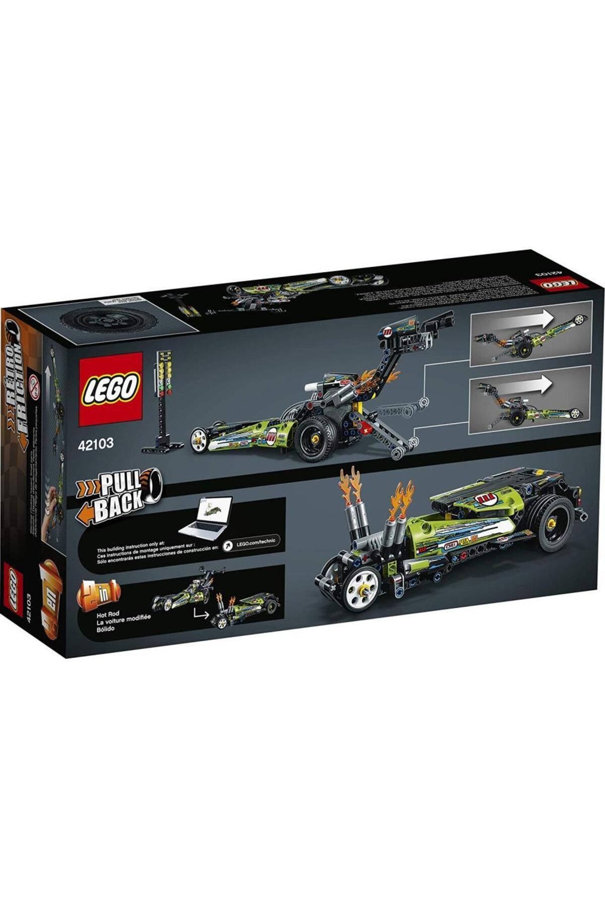 LEGO-Technic Drag Race Car 42103 5