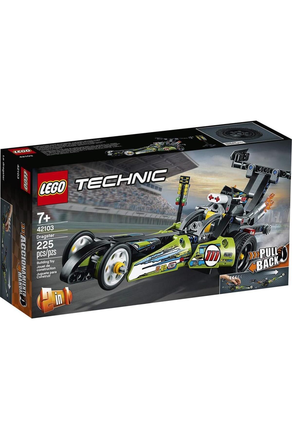 LEGO-Technic Drag Race Car 42103 4