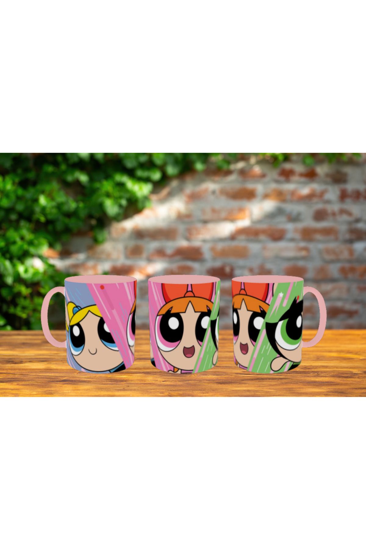 ALPŞAN TİCARET Powerpuff Girls Kupa Bardak Power Puff Kupa