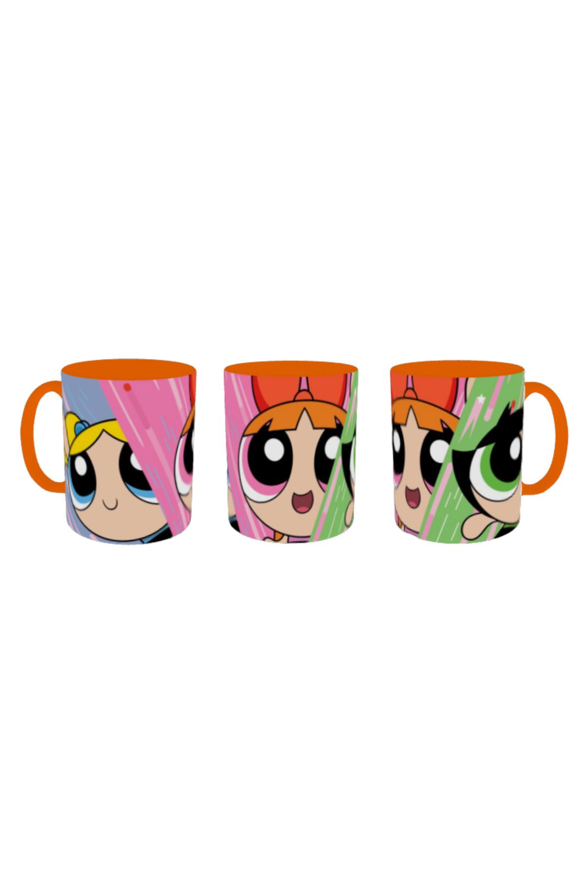 ALPŞAN TİCARET Powerpuff Girls Kupa Bardak Power Puff Kupa