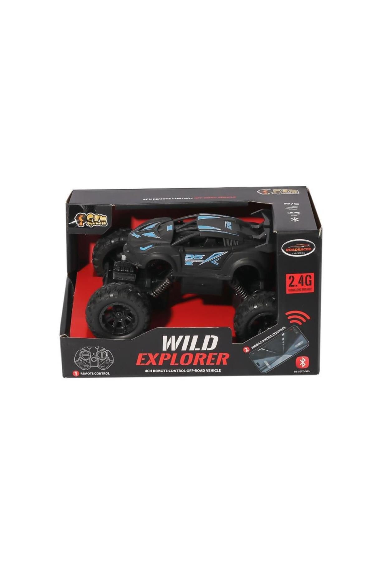 FS STORE NessiWorld CR1952 Kumandalı Şarjlı Wild Explorer Off Road Jeep -Can Oyuncak