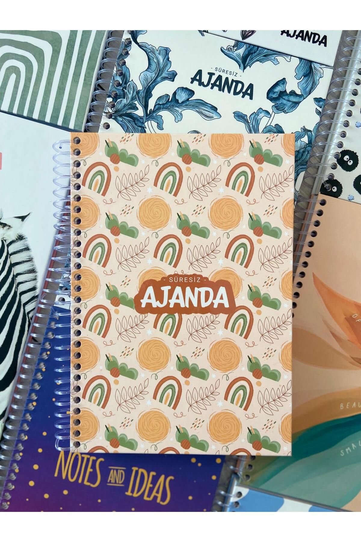 Mielibon Süresiz Ajanda, Stickerlı Ajanda, Spiralli Haftalık Ajanda, Tarihsiz Ajanda, Konuşan Ajanda