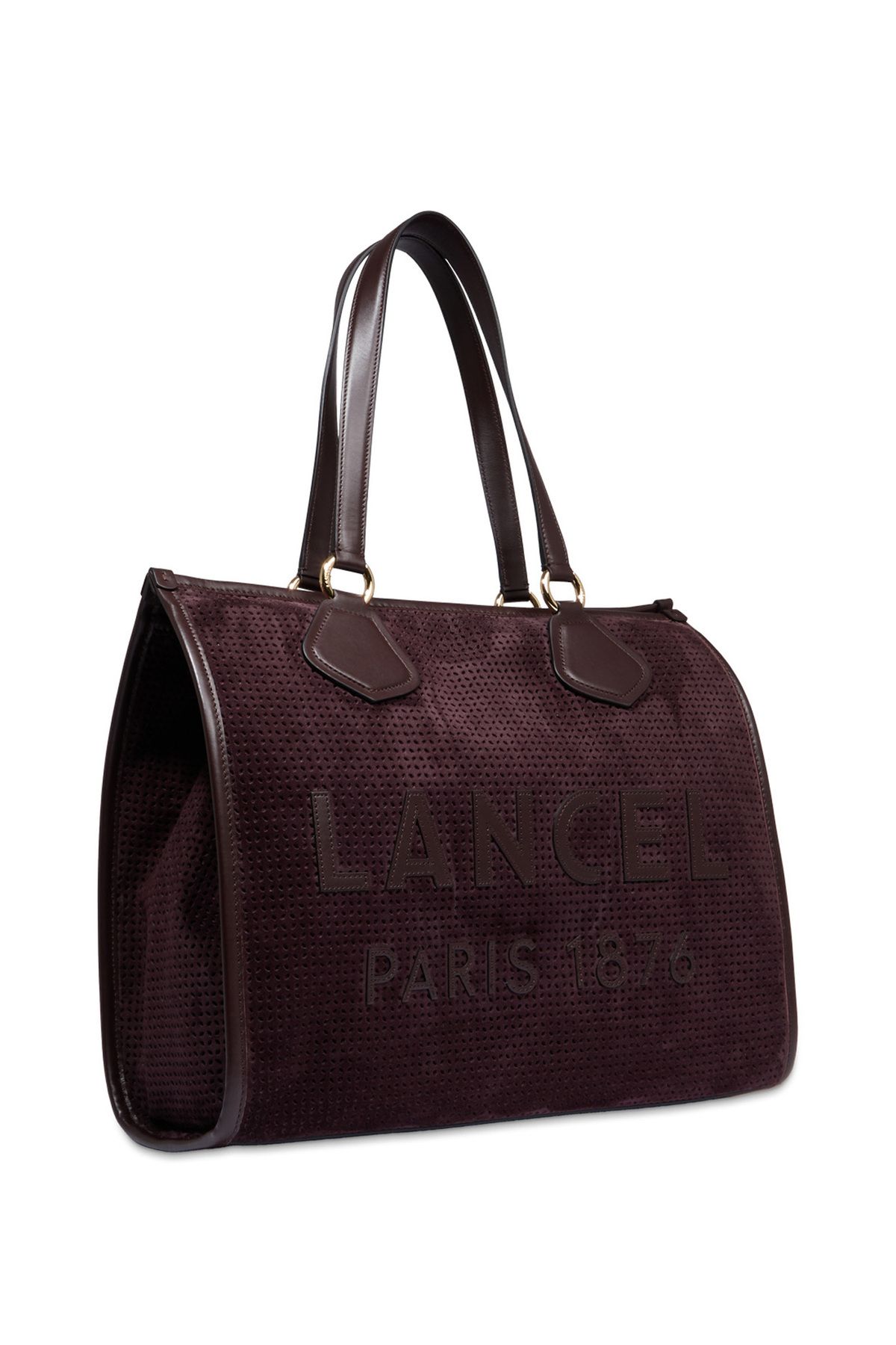 کیف دستی چند رنگ زنانه استاندارد قهوه تیره Lancel