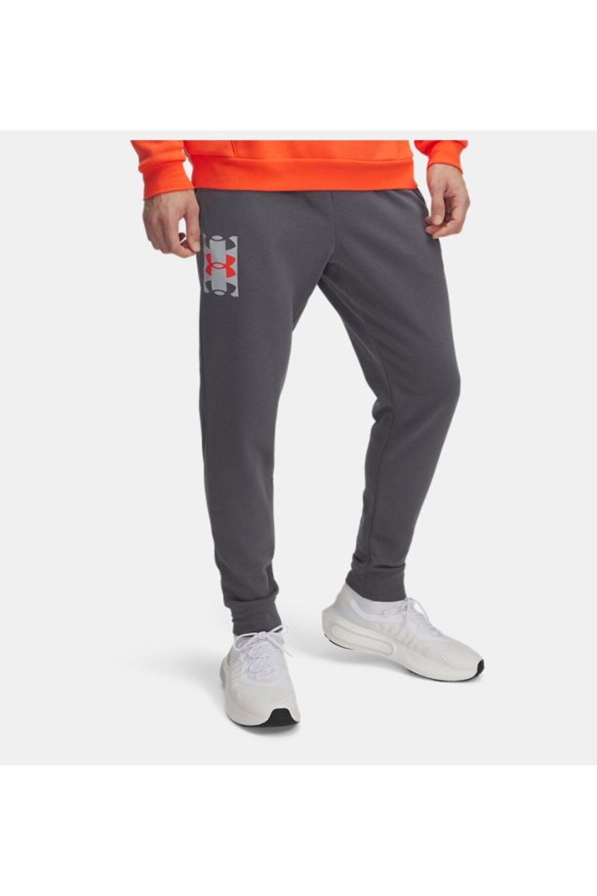 Under Armour Erkek UA Rival Terry Logo Jogger Eşofman Altı 1390144-025