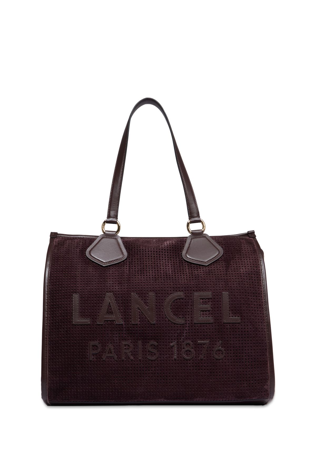 کیف دستی چند رنگ زنانه استاندارد قهوه تیره Lancel