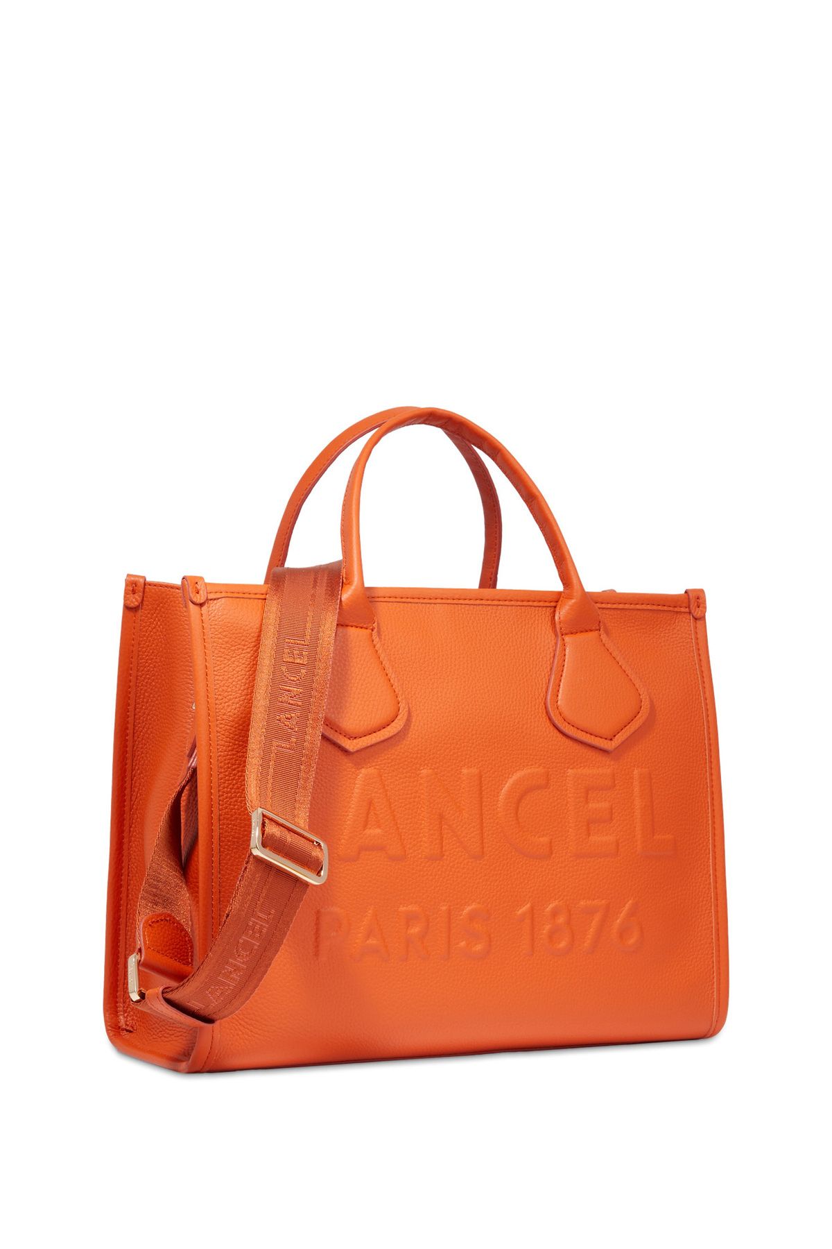 کیف دستی نارنجی زنانه اورجینال Lancel