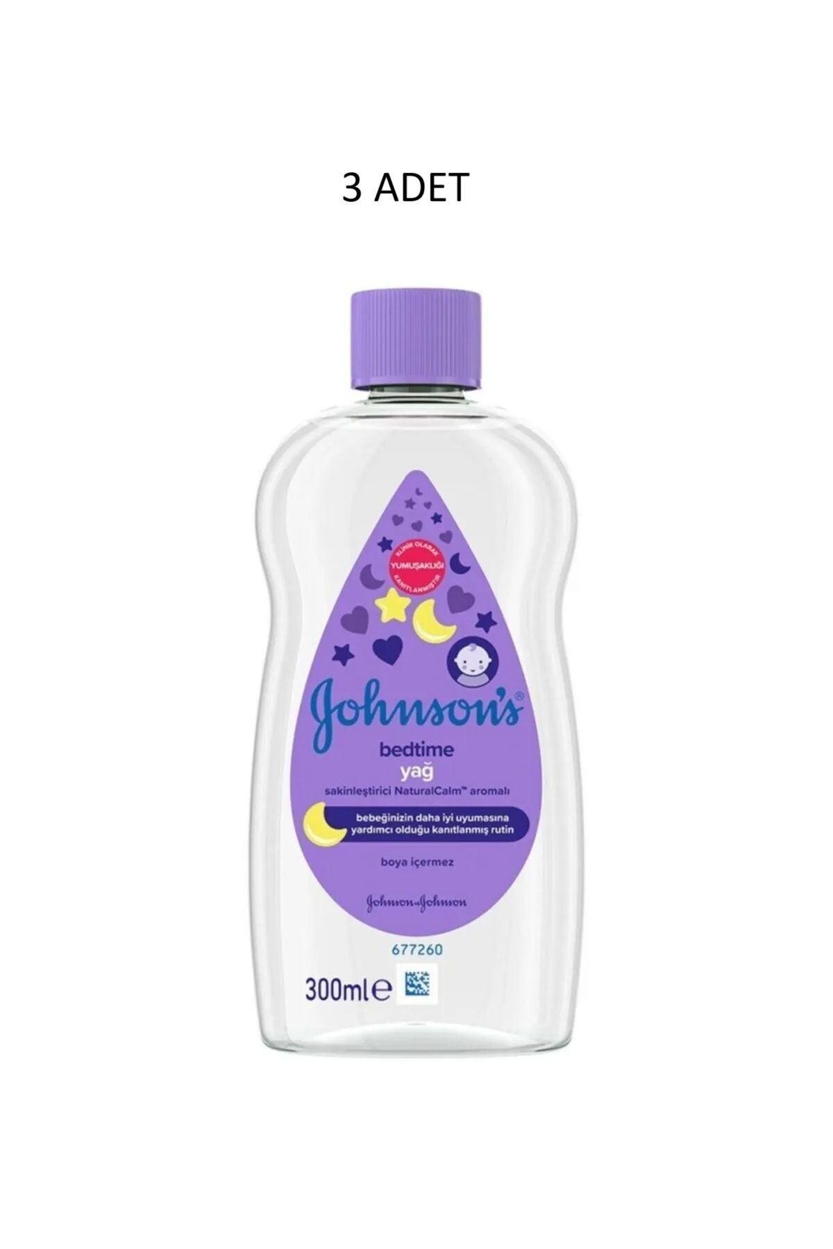 Johnson´s Baby Bedtime Bebek Yağı 300 Ml 3 ADET