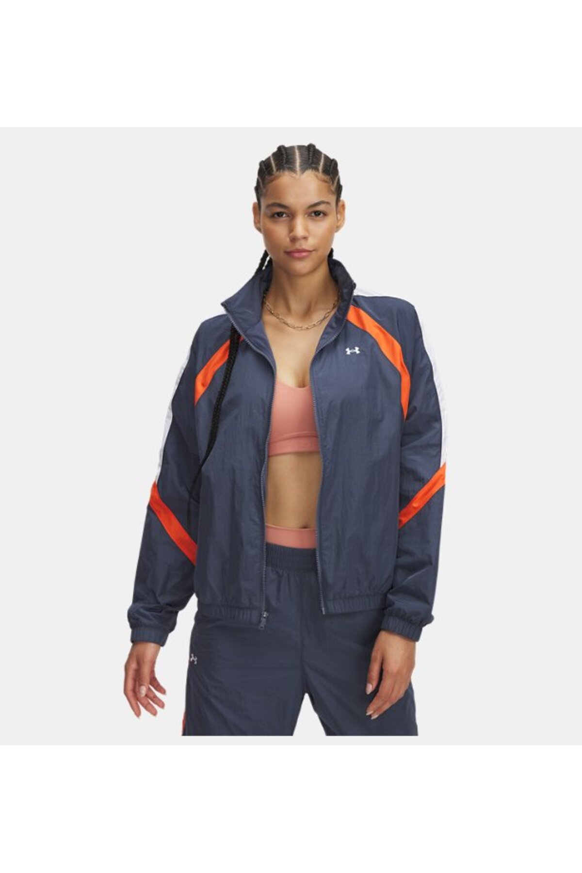 Under Armour Kadın UA Icon Crinkle Track Ceket 6000278-044